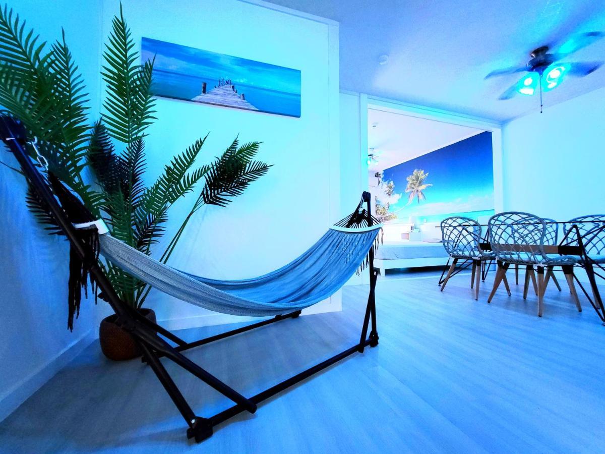 Villa Blu Okinawa Chatan 2-1 ヴィラブルー沖縄北谷2-1 "沖縄アリーナ徒歩圏内の民泊ホテル" Exterior foto